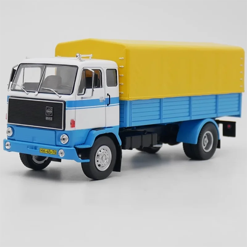 

Diecast 1:43 Scale IXO F89 Truck Large Van Alloy Vehicle Model Finished Simulation Collection Decoration Gift Toy Static Display