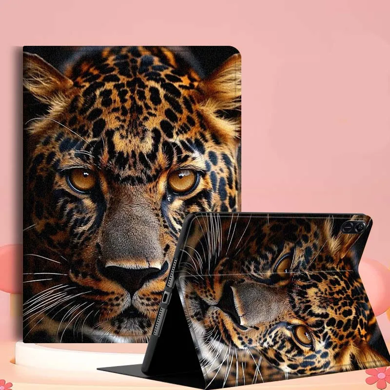 

Cool Leopard Art For MediaPad MatePad Air SE Pro M6 M5 M2 11.5 10.4 10.1 11 12.2 10.8 10.4 10.1 Tablet Case