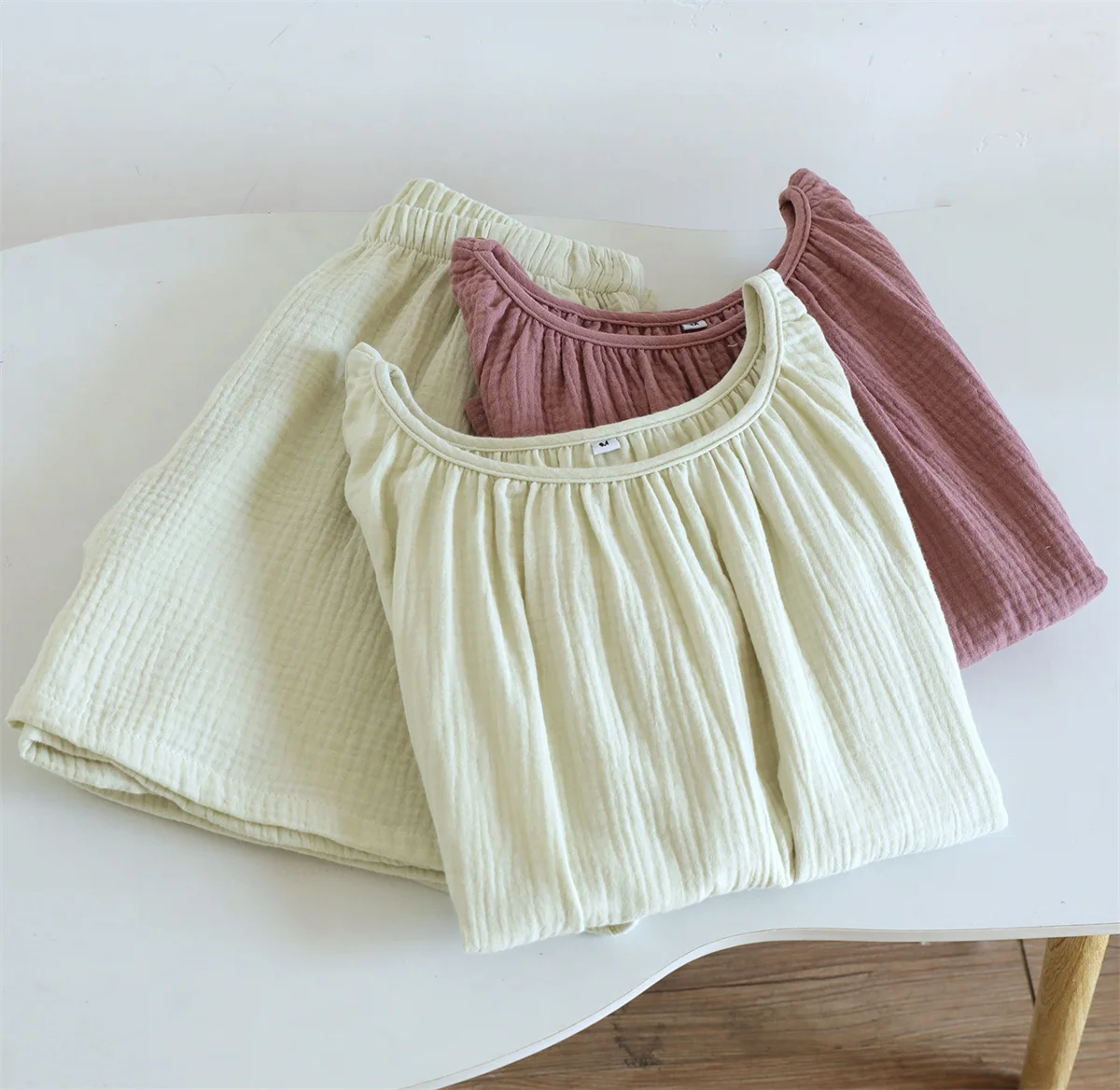 Women's O-Neck Sleeveless Tank Top Solid Color Cotton Linen Soft Loose Patchwork Summer New Style Casual Comfortable Top