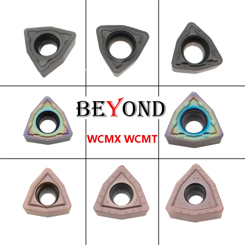 BEYOND WCMX WCMT Carbide Inserts for WC U Drill WCMX030208 WCMX040208 WCMT050308 WCMX06T308 WCMT080412 CNC Lathe Cutter Tools