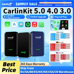 CarlinKit 5.0 4.0 3.0 CarPlay 무선 동글 활성기 Audi Porshe Benz VW Volvo Toyota 플러그 앤 플레이 MP4 MP5 Play 용 자동 연결