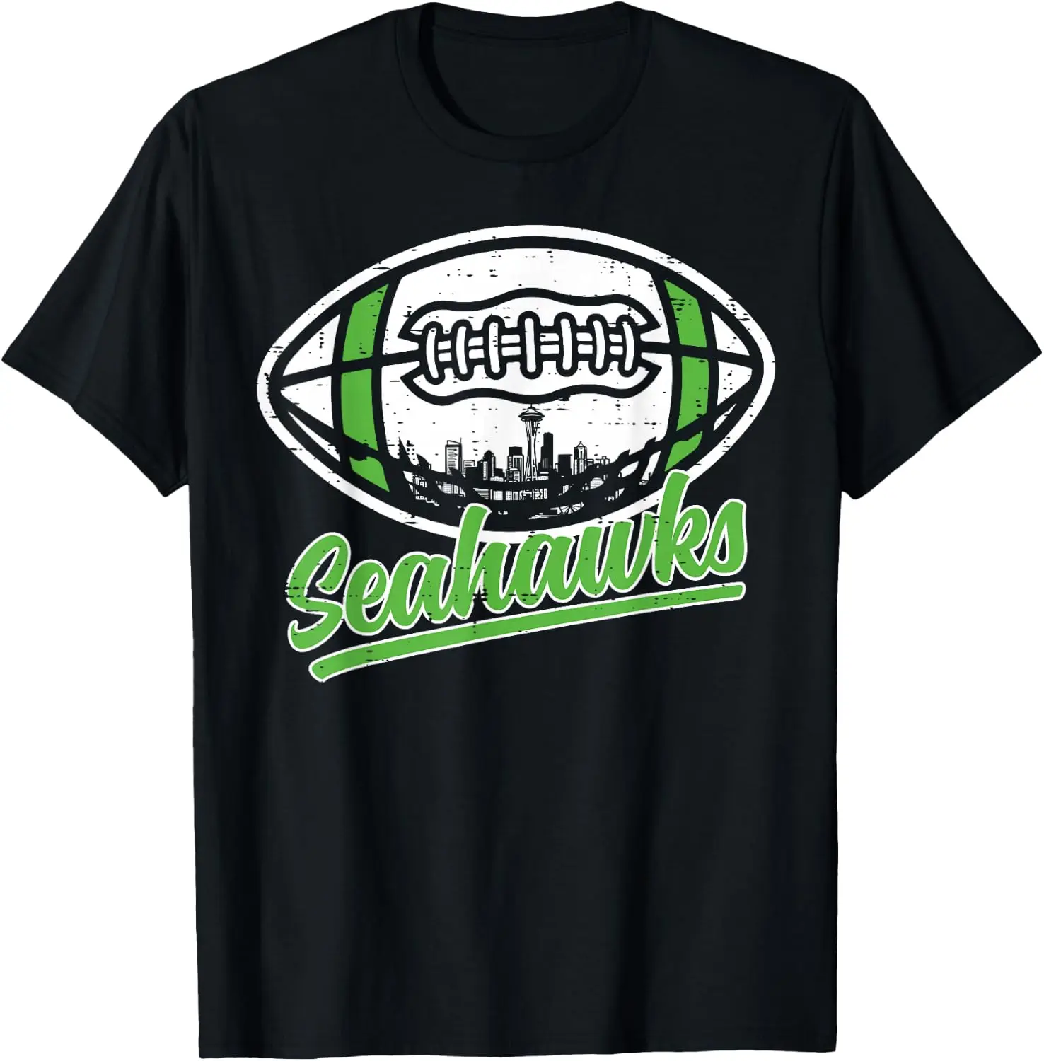 Seahawk Women Men Boys Kids Girls Youth Teen T-Shirt Stylish, Breathable, 100% Cotton Short-Sleeve Tee With Fun, Humorous