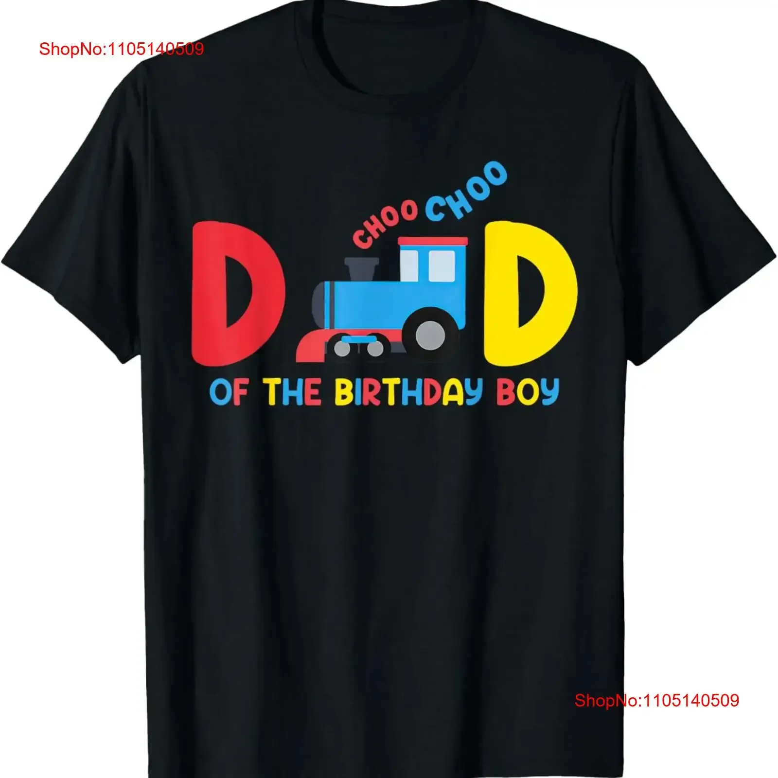 أبي عيد ميلاد الصبي تشو قطار الأسرة مطابقة تي شيرت خمر غسلها امتدت مريحة أوم مصمم الملابس أنيقة #1