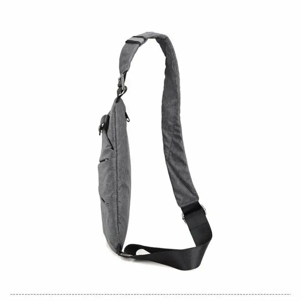

Large Capacity Men's Chest Bag Cross-body Removable Shoulder Strap Men Crossbody Bag Fashion Multi-function Sports Shoulder Bags
