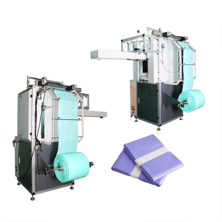 High Quality Full Automatic Diaper Pail Refill Bags Folding Machine Plastic Garbage Bag Making Machine