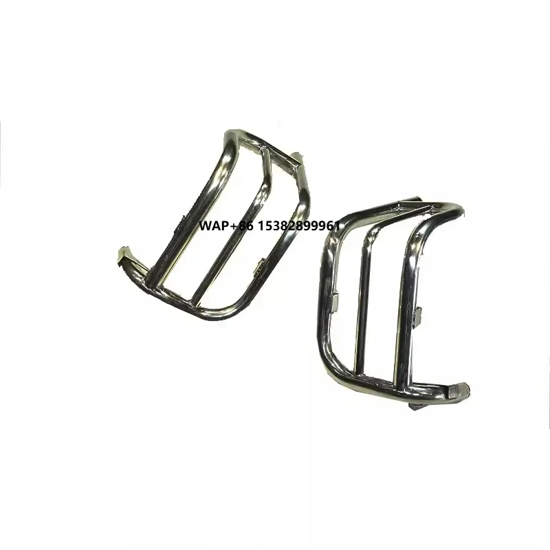 For Patrol Y60 Rear Bumper Cover with Front Bumper Corner Guard Stainless Steel External Protection Accessories