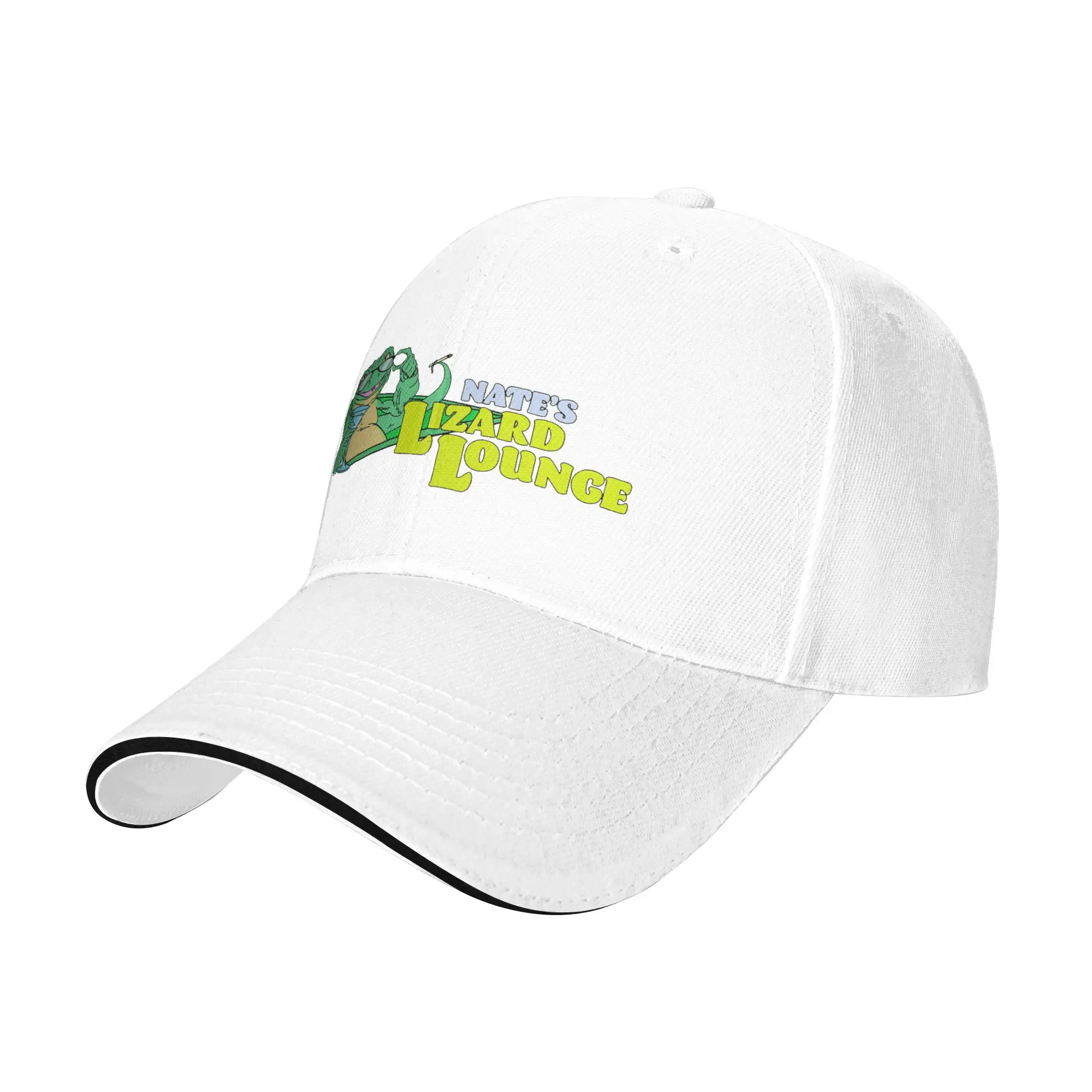 Nates Lizard Lounge The Rehearsal Logo Cap Casual Baseball Caps Adjustable Hat Hip Hop Summer Unisex Baseball Hats Customizable