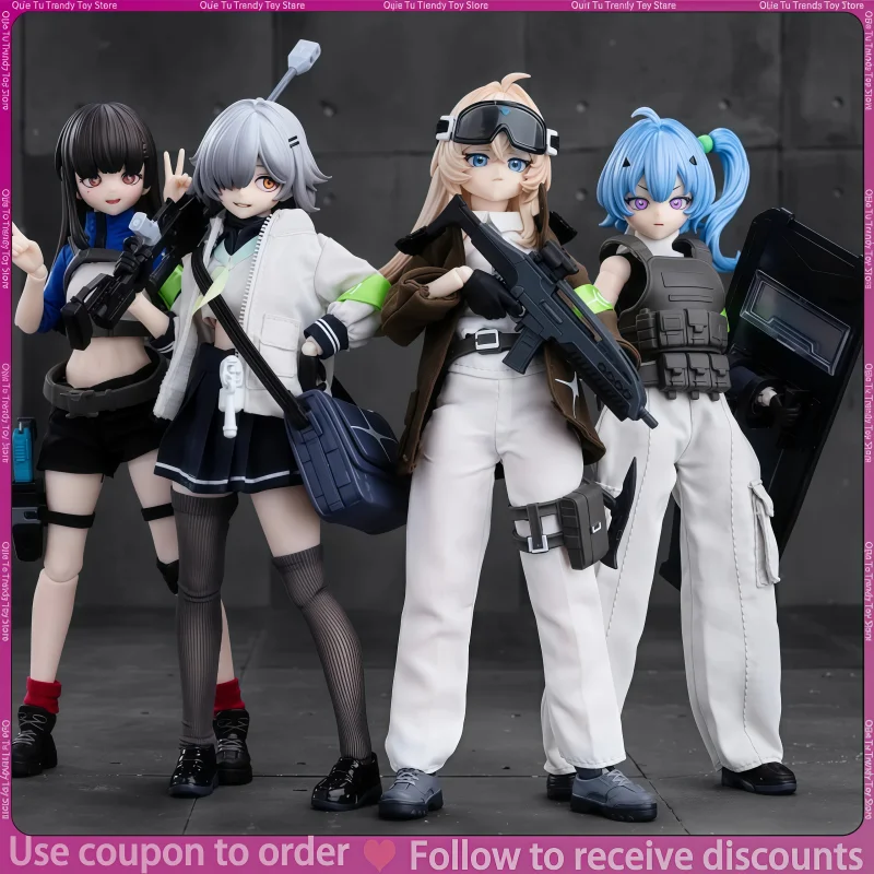 Genuine Neo Eden Toys Black Iron Rest Series 1/12 Bjd Blind Box Caixa Caja Dolls Mystery Box Gift Desktop Ornament Cartoon Model