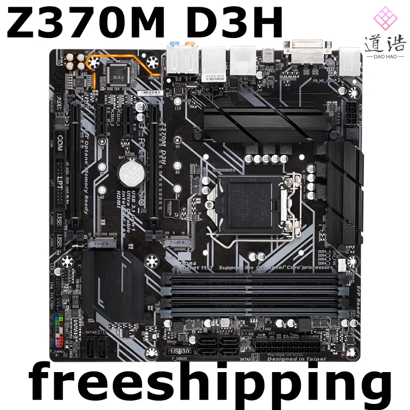 

For Z370M D3H Motherboard 64GB LGA 1151 DDR4 Micro ATX Z370 Mainboard 100% Tested Fully Work