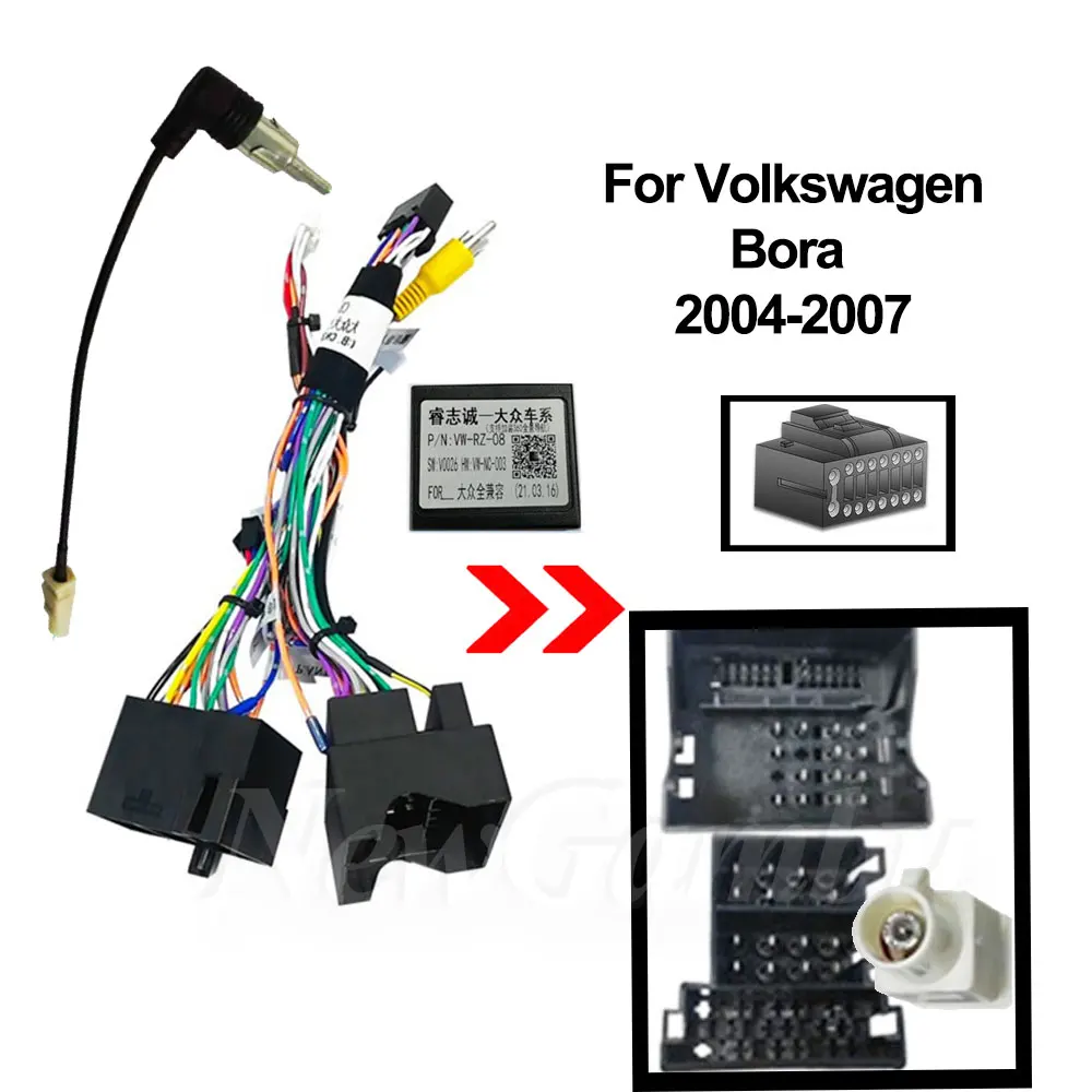 

9 Inch Car Radio FIT For Volkswagen Bora 2004-2007 Canbus Cable DVD GPS Mp5 ABS PC Plastic Fascia Dashboard Plane Frame