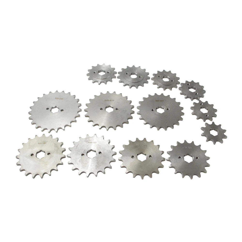 520# 20mm 10-22T Front Sprocket With Lock For Honda Lifan Zongshen YCF 50-250CC Dirt Pit Bike ATV Quad Buggy Motorcycle Parts - view 2