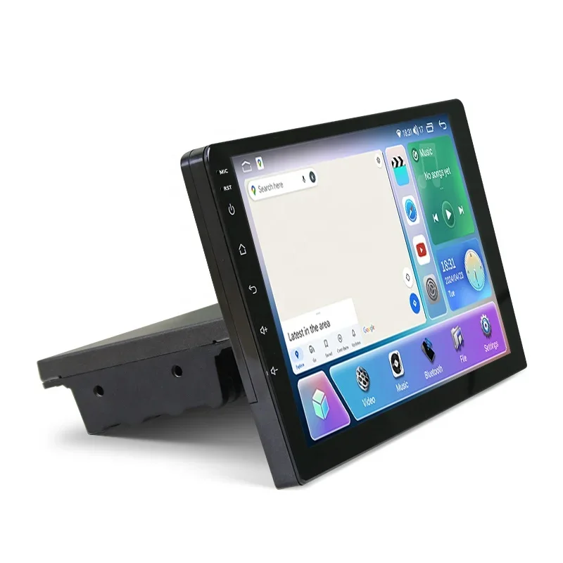 Factory N5 128GB 7/9/10inch Touch Screen Universal Android 12 Car Media Player DVD 1Din Gps Navigation Car Radio WIFI   Card