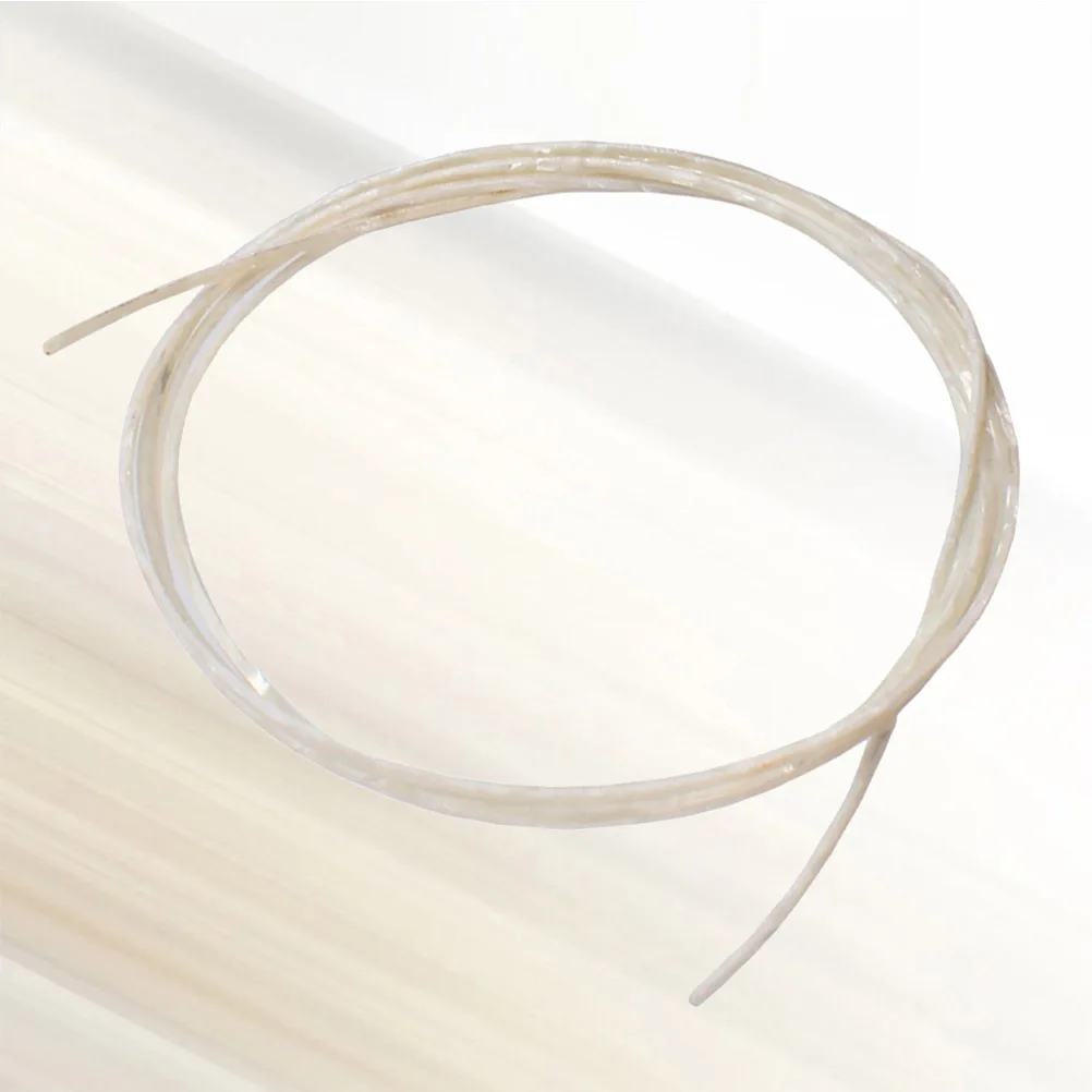 

Exquisite Guitar Binding Purfling Strips Trim For Guitar Bass Ukulele Mandolin Banjo Cigar Box Diy Repair Replacement White