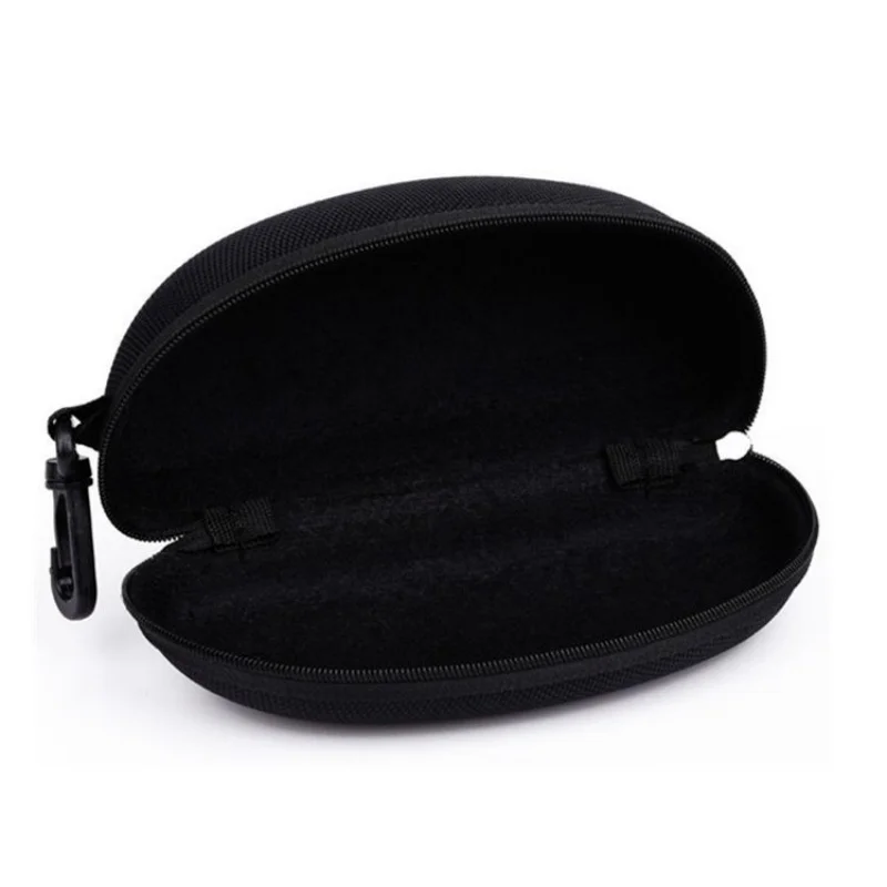 Portable Zipper Hard Shell Sunglasses Case Glasses Box with Plastic Hook Travel Glasses Case Sunglasses Case Car Home Use - view 3