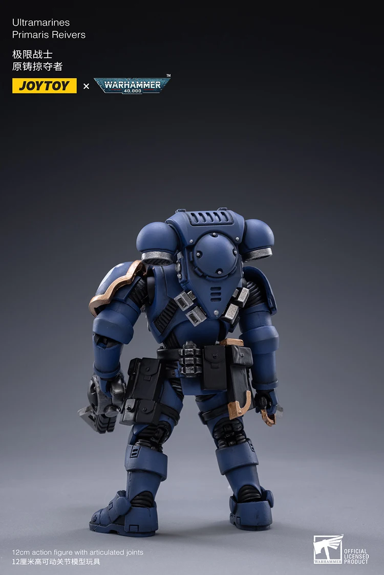 Joytoy Warhammer 1/18 figurki Ultramarines Primaris Reivers Reaver 3 zabawkowy model chłopiec prezenty 3,75 cala