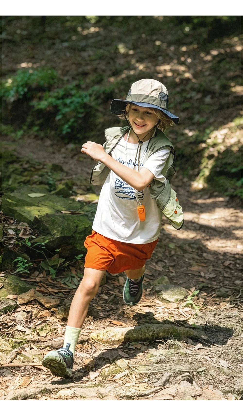 Naturehike Kids' Non-slip Lightweight Hiking Sneakers Anti-Slip Tape Walking Shoes Outdoor Travel Sneakers for River Tracing