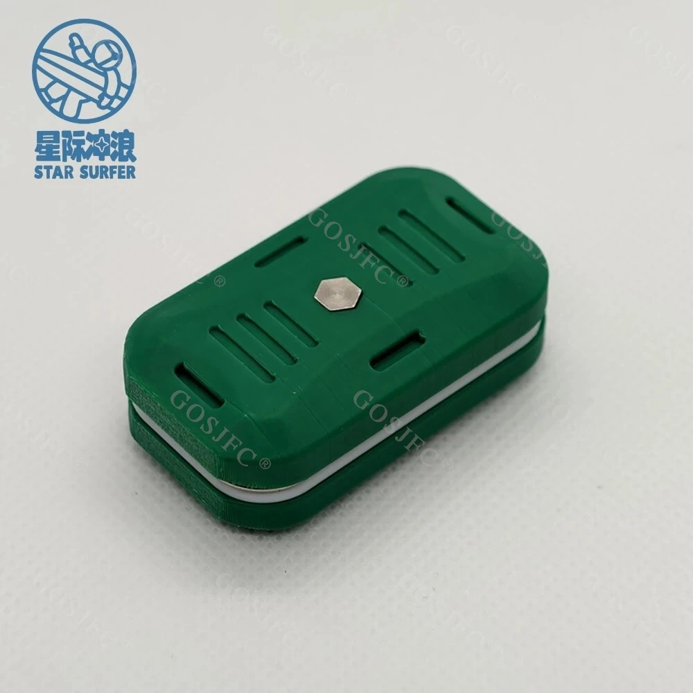 Estoque estrela superfeiro edc pla impressão 3d ilimitado empurrando slider fidget slider alívio do estresse brinquedo brinquedos para adultos mesa de escritório