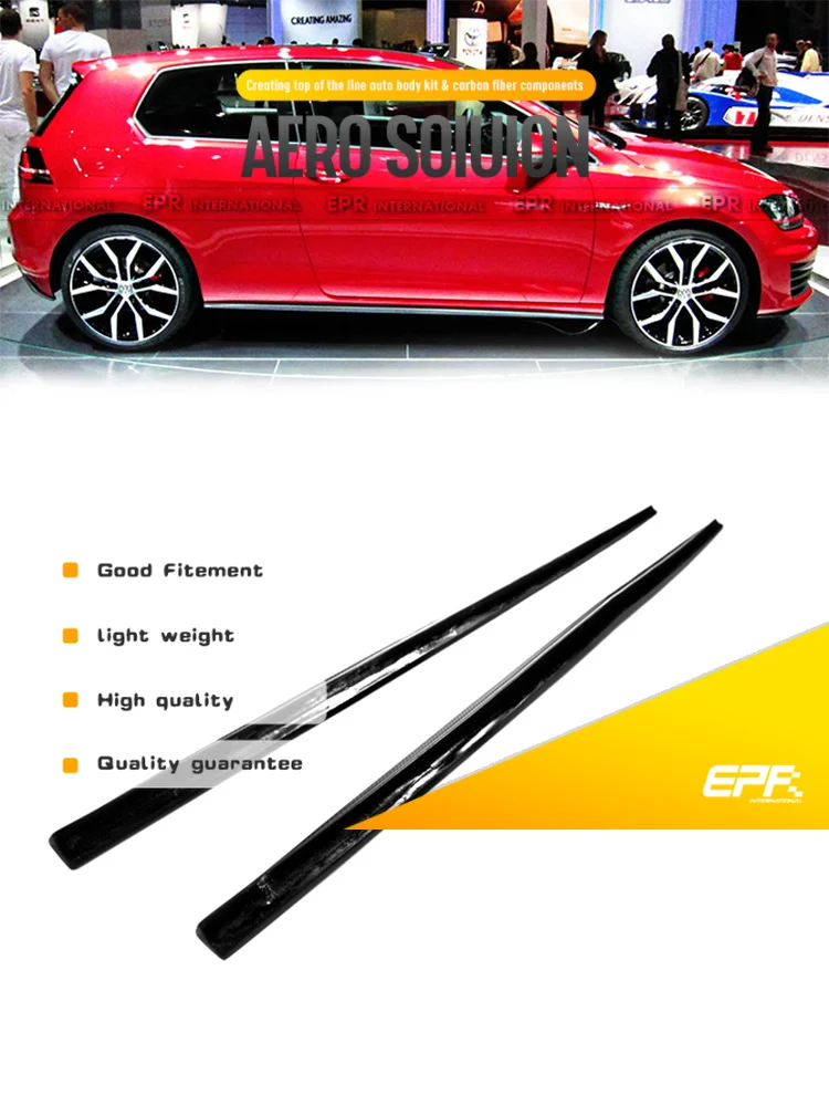 

For Golf 7 GTI OEM Side Skirt Extension | Factory-Style Fit & Exterior Styling Upgrade