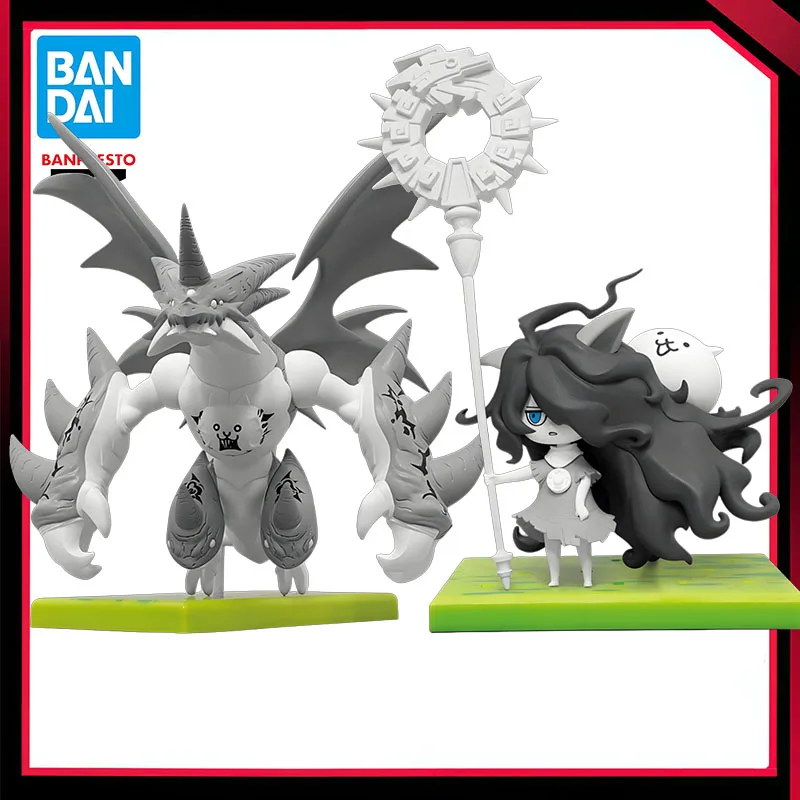 

In Stock Bandai Original Banpresto Genuine Battle Cats Action Figure Model Doll Ornaments Collectible Desktop Toys Statue