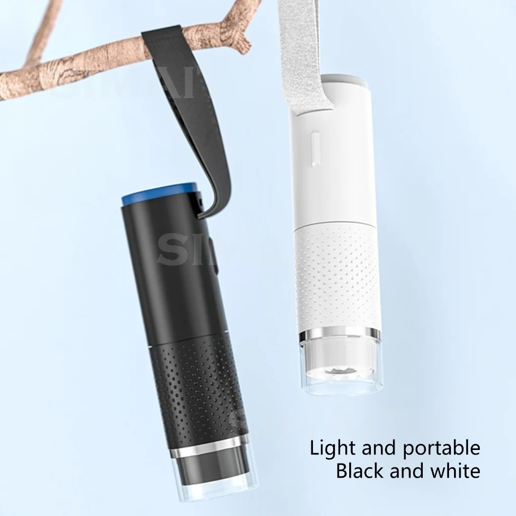 Professional USB Digital Microscope 50X-1000X Skin Hair Scalp Analyzer, Pocket-Sized Endoscope with Stand for PC