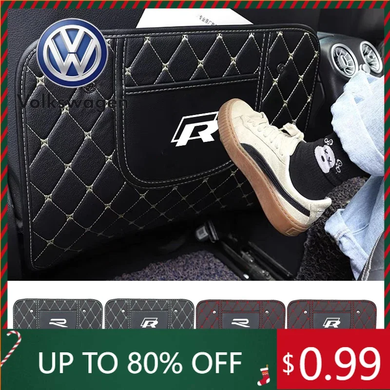 

For VW Volkswagen Jetta MK5 Golf Car Seat-Back Protective Pads Waterproof Accessory for Volkswagen GTI Rline Polo Golf MK8 Touar
