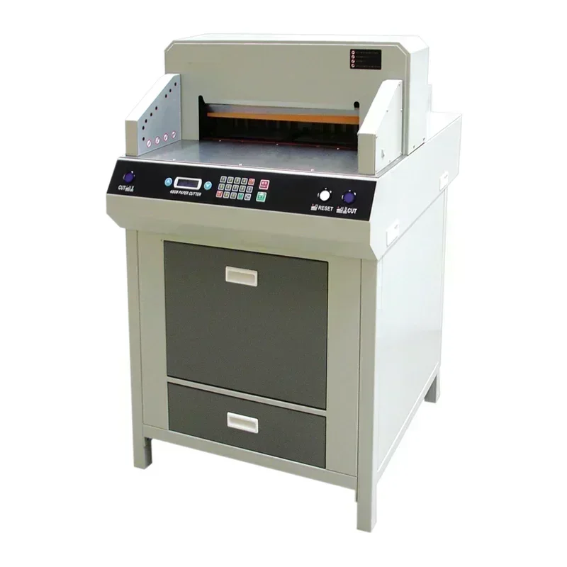 For Programing control electric paper cutter guillotine 460 with LCD screen