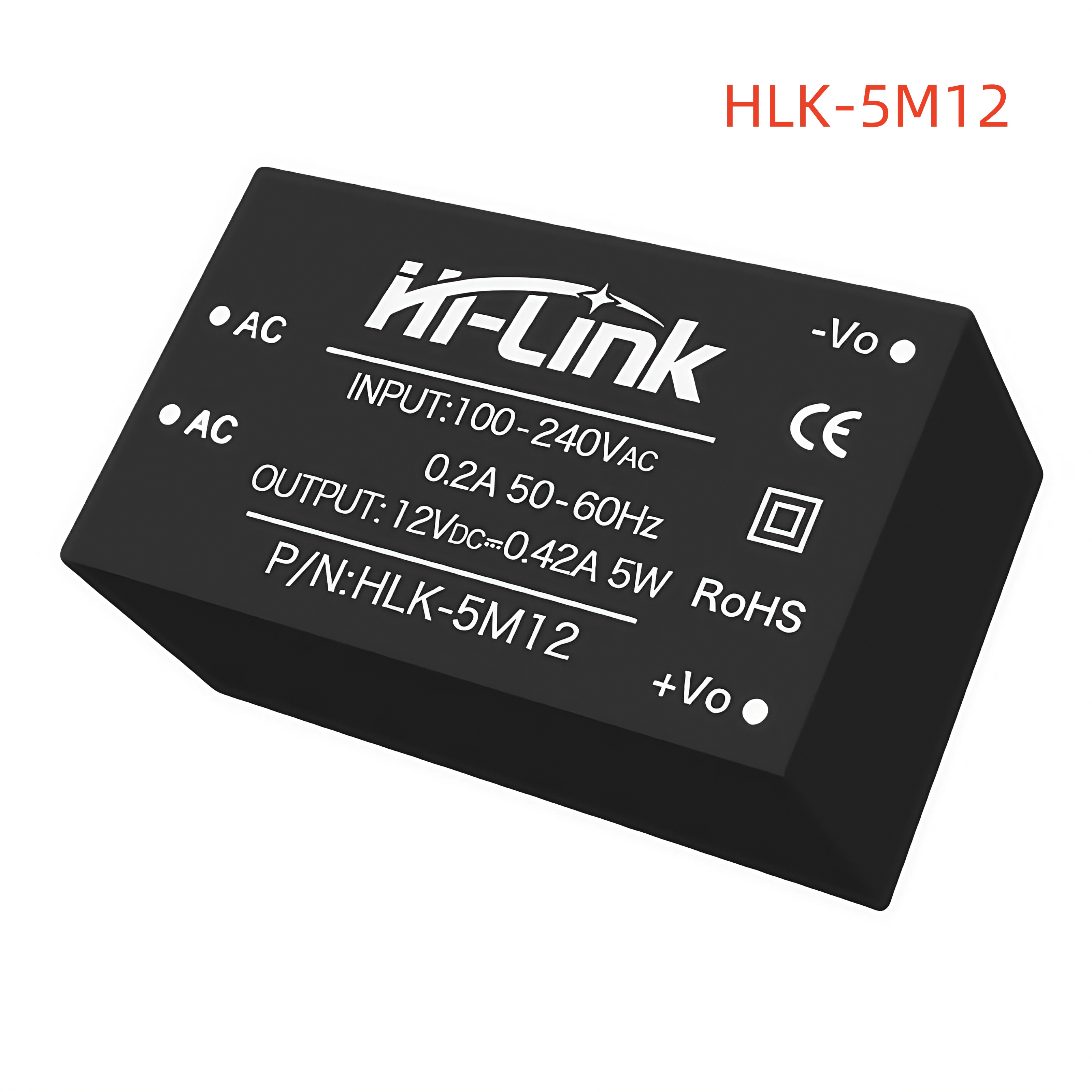 

HLK-5M12 HLK-PM01 HLK-5M05 AC-DC 220 В до 5 В/3,3 В/12 В/15 В HLK-PM03 HLK-PM12 Мини-модуль питания Интеллектуальный бытовой переключатель