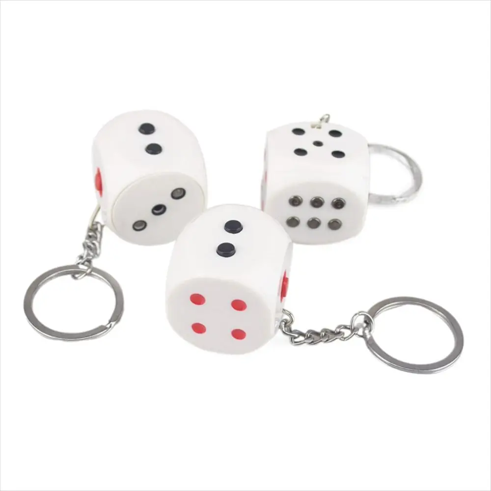 

Novelty Spoof Electric Shock Prop Funny Harmless Electric Shock Dice Halloween Party Joke Keychain Prank Trick Toy GiftFunny