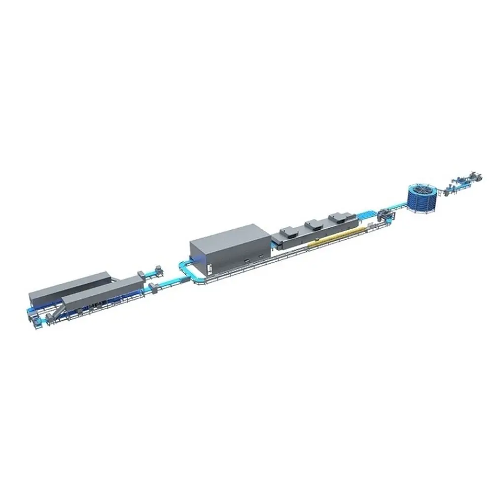 Continuous Proofer Bread Production Line Stable Humidity Control Avoid Un-even Bread Fermentation