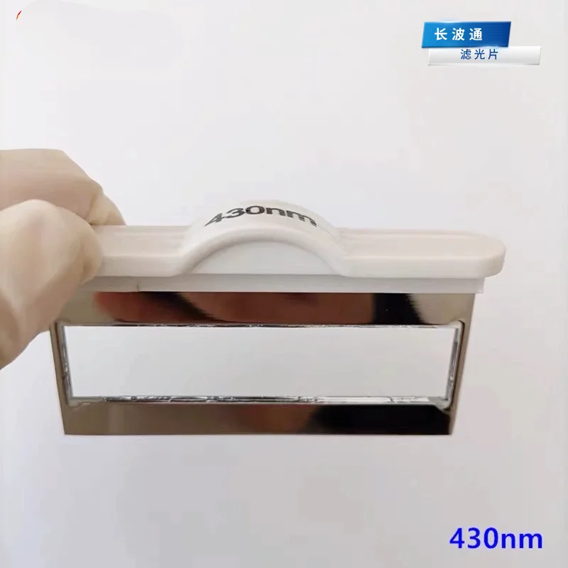 Full-Band Long-Wave Pass Filter Fluorescence Detection Filter Cut-Off Visible Light Infrared Detection Filter Customization