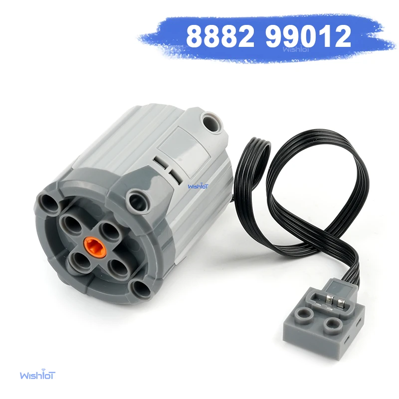 

MOC Technical Power Functions 8882 XL Motor Bricks Power Up Parts Assembled Building Block Compatible with legoeds Car Toys