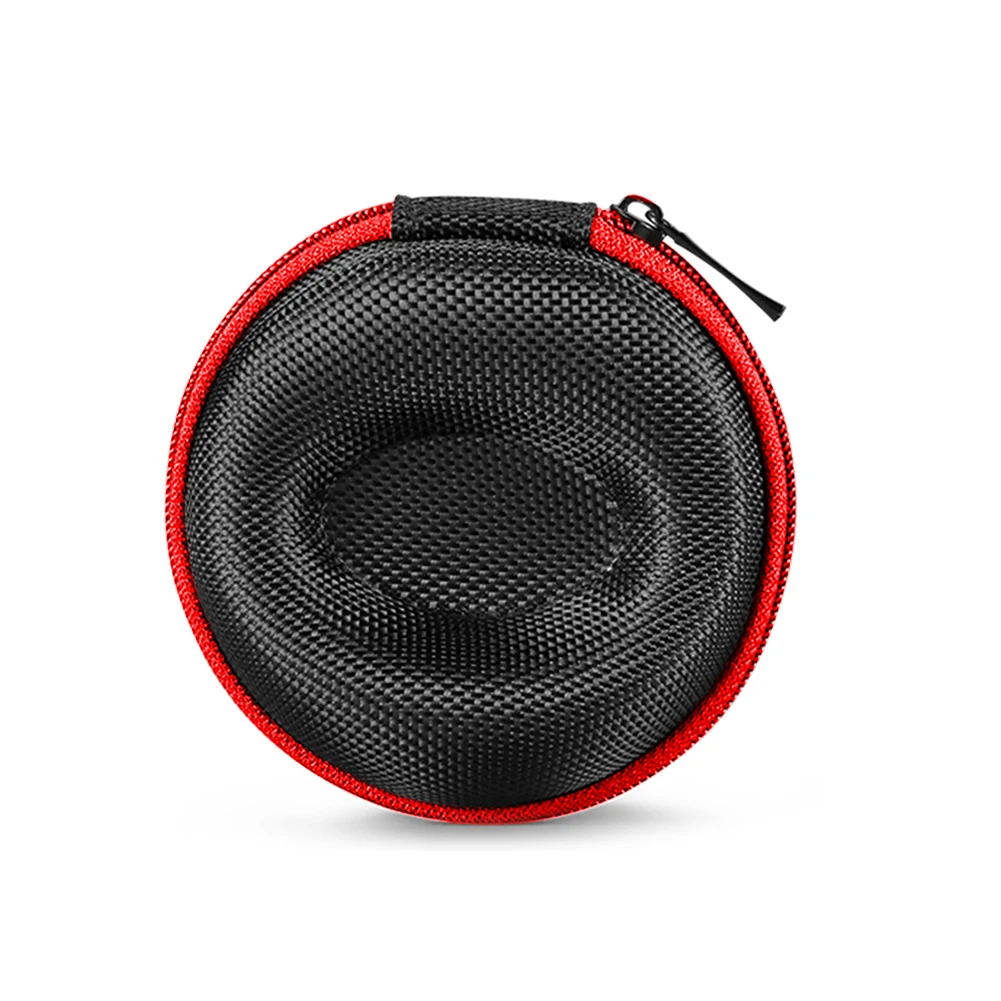 Caja de almacenamiento de reloj de viaje con cremallera de felpa EVA, funda protectora de pulsera inteligente de bolsillo