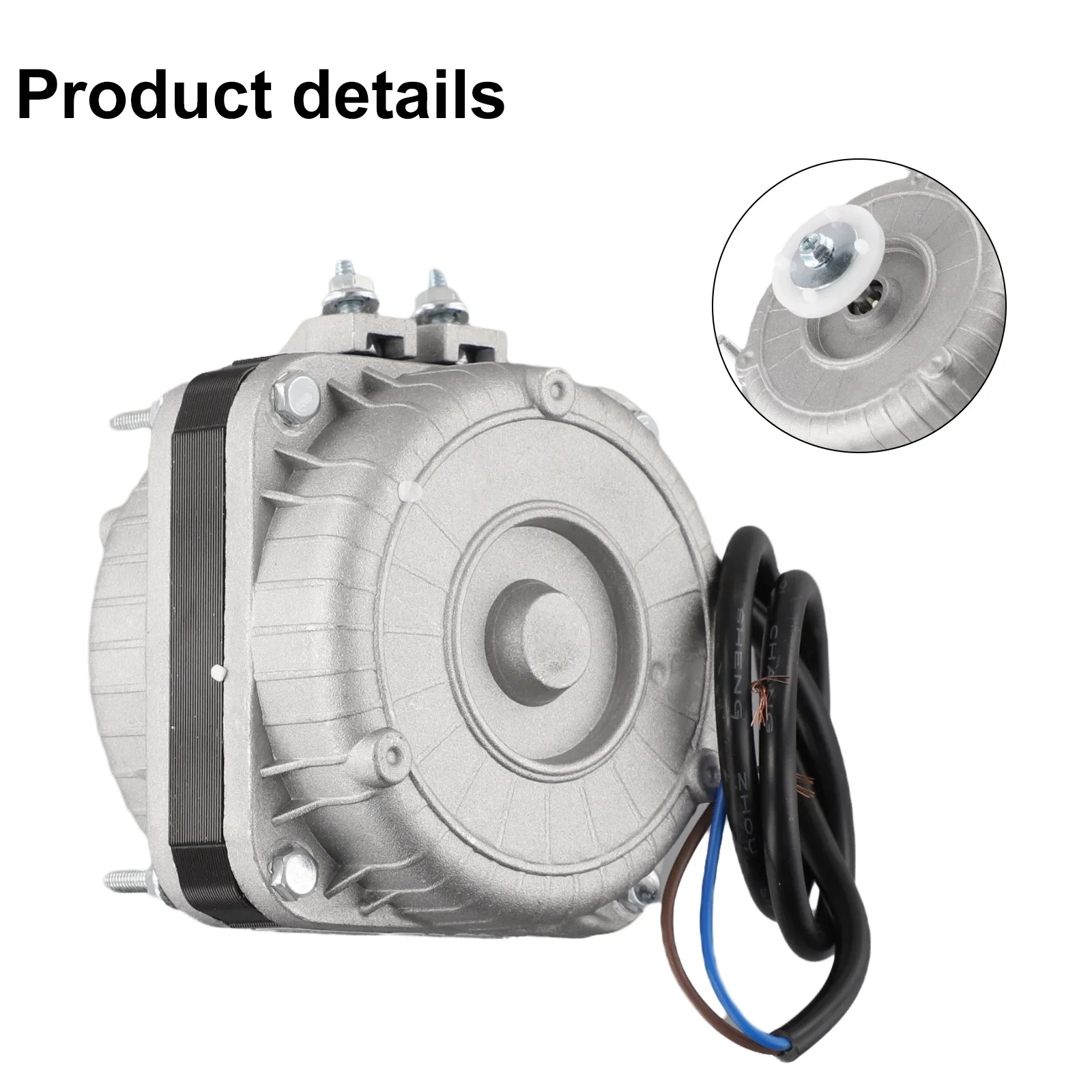 Refrigerator Cooling Fan Motor 30W 220V for Use in Commercial Refrigeration Freezers and Cold Room Ventilation Systems
