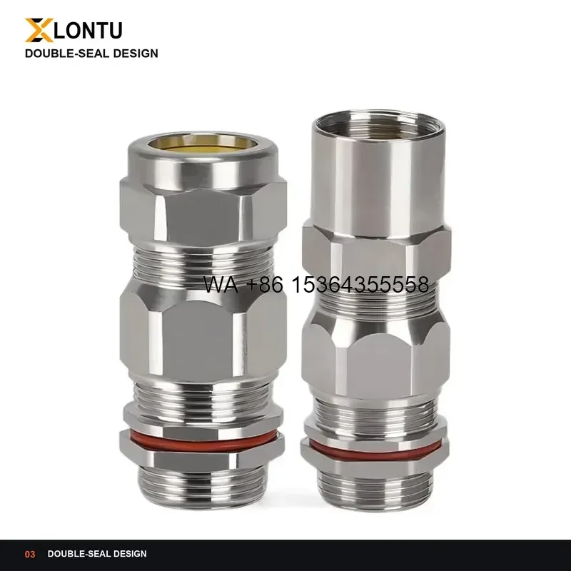 Wmwmnu for LONTU Explosion Proof Low Voltage Industrial Cable Sealing Gland 304SS M16 M72 Ex Eb IIC Gb IP66 for
