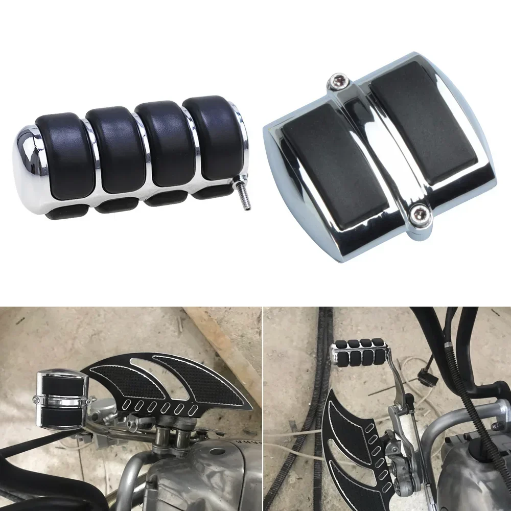 Motorcycle Gear Shift Lever Peg+Brake Pedal Cover For Honda Shadow 750 Aero & Phantom Spirit 750 ACE Sabre 1100 Magna 750 VLX600