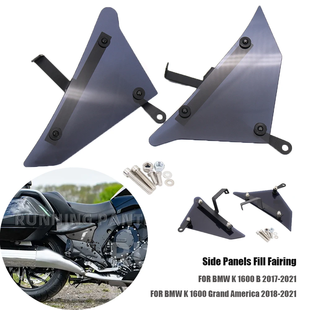 

K 1600 B GA Motorcycle Side Fill Panels Fairing Cowl Cover Plates Tank Trim For BMW K1600B K1600GA K1600 Grand America / B / GA