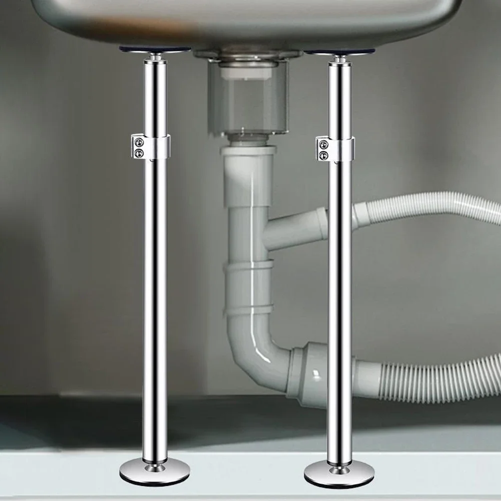 

2Pcs Undermount Sink Brackets 43-75cm Adjustable Sink Supports For Kitchen Sinks Adjustable Support Kit For Kitchen Sinks