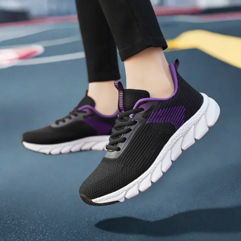 Blue Women's High Platform Sneakers Height Increasing Women's Gym Shoes Classical Ballerinas Shoes Woman Women Loafers Tennis