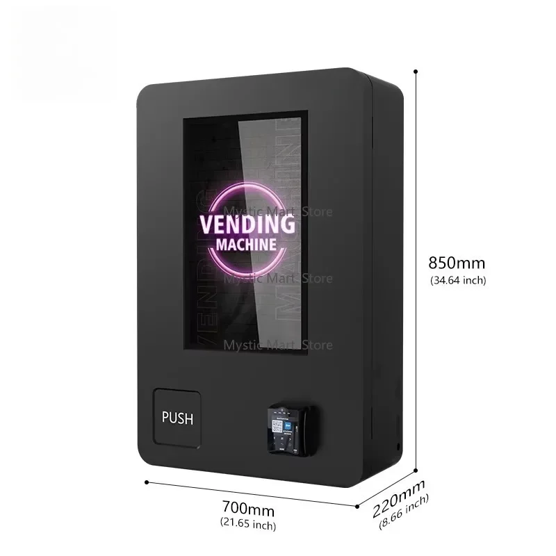 

Compact Custom Vending Machine | Wall/Table Top Design with Cre-dit Ca-rd Pay