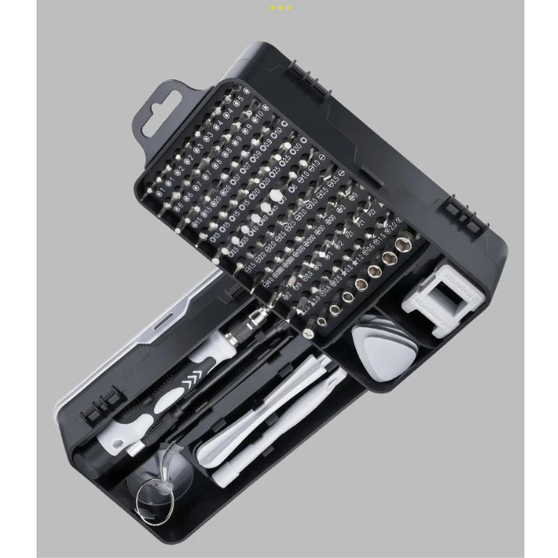 115 Pcs Professional Precision Disassembly Tool Set, Torx Screwdriver Hardware Kit for Phone Laptop Watch Electronics Repair