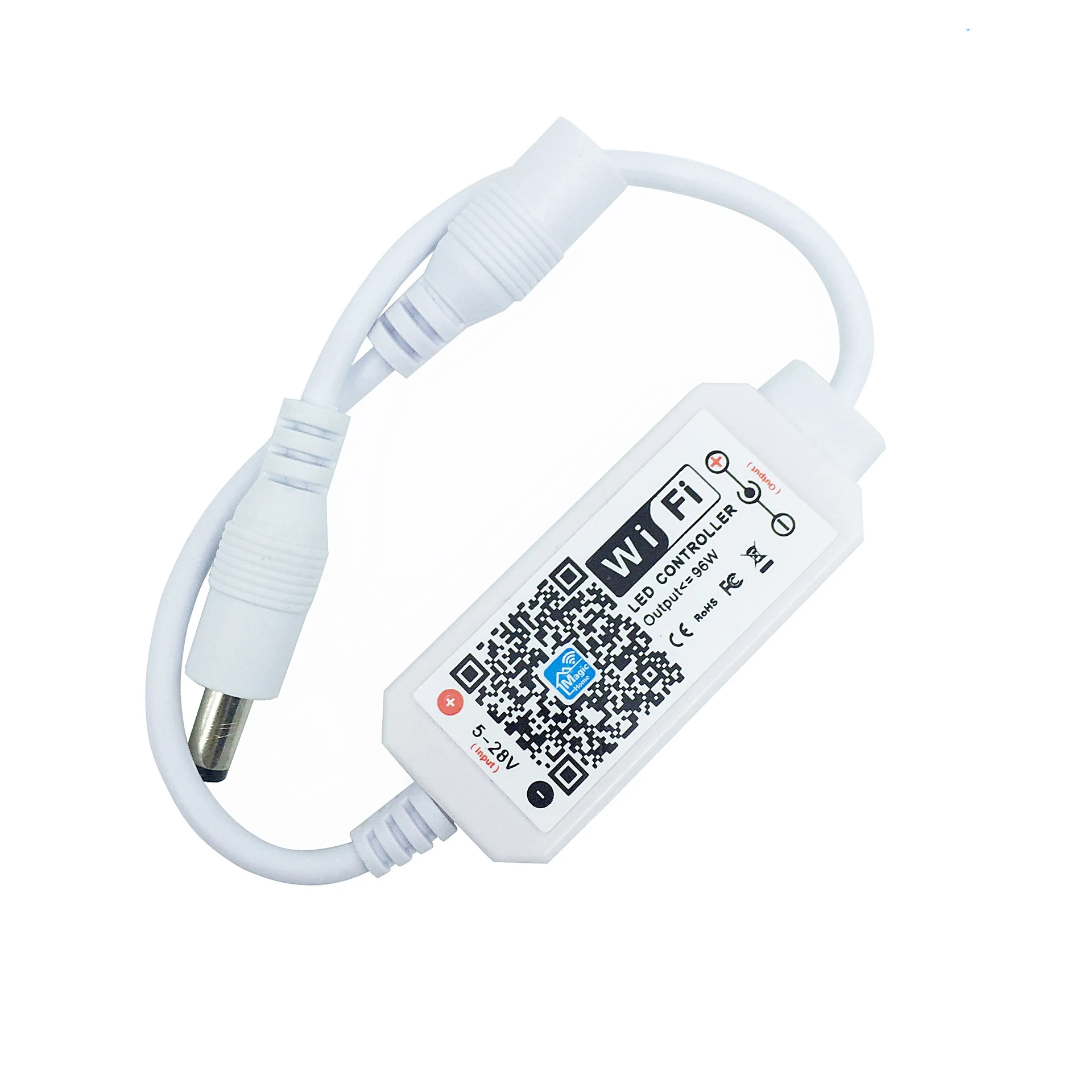 Magic Home WiFi Led Dimmer Controller Mini DC 5V 12V 24V Wireless Remote Controller For Alexa Google Home Single Color Strip