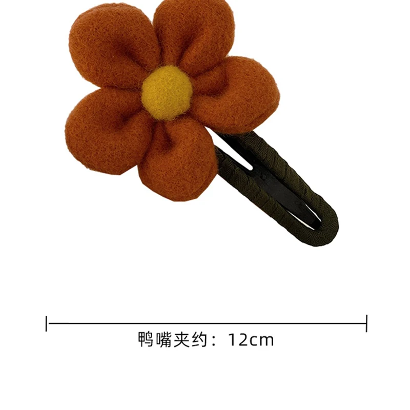 Ruoshui Woman Large Flower Hair Claw Barrettes Fashion Girl Hair Clips Hair Headwear Hair Accessories Korean Hairpins