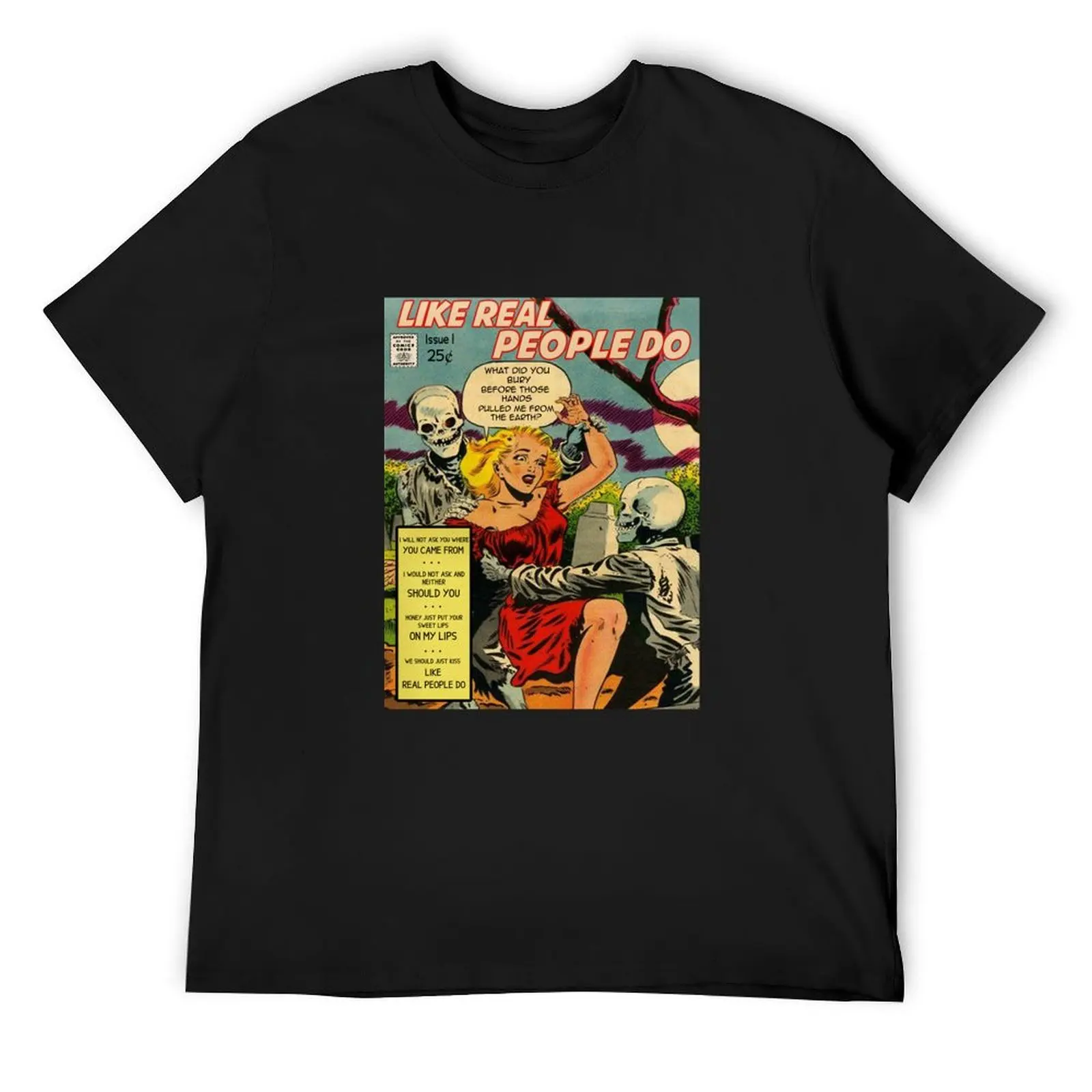 

Like Real People Do - Hozier Retro Comic T-Shirt T-Shirt