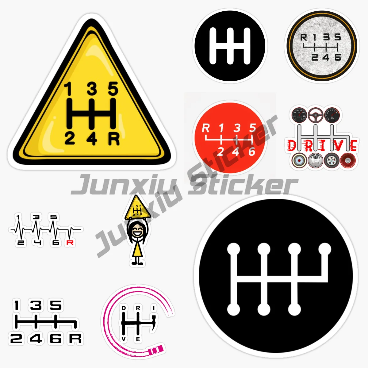 

Manual Transmission Drivers Sticker Save The Manuals Decal Waterproof Vinyl Self-adhesive DIY Decor Accessories