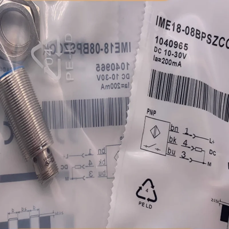 

3pcs New proximity switch IME18-08BNSZC0S IME18-08BNSZC0K IME08-03BPSZW2K IME08-03BPOZW2K IME08-02BPSZW2S IME08-02BPOZW2S