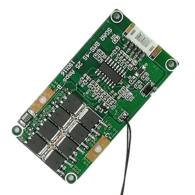 12.8V 20A BMS for Lifepo4 Battery 4S 4-In-One Battery Management System with Temperature Sensor PCB & PCBA Product