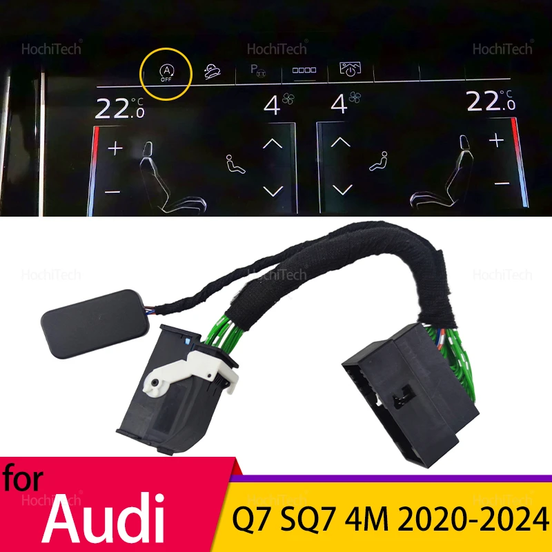 

Start Stop Engine System Off Eliminator Device Control Sensor Plug Stop Canceller for Audi Q7 SQ7 4M 2020 2021 2022 2023 2024