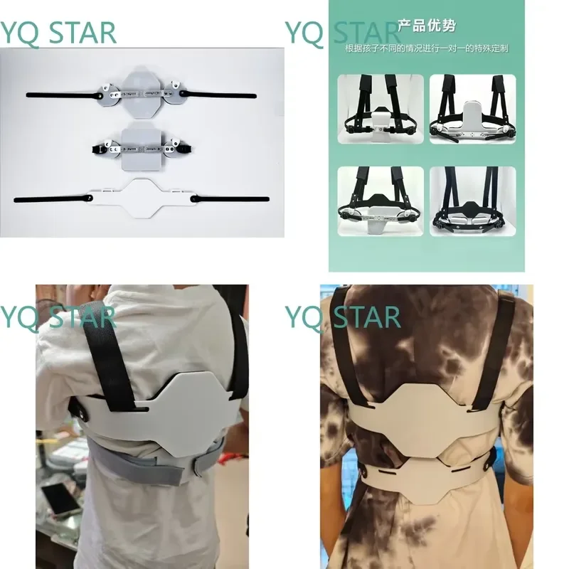 Chest Orthosis Support for Pigeon Chest Deformity Correction Breast Brace for Pectus Carinatum Posture Alignment Thoracic