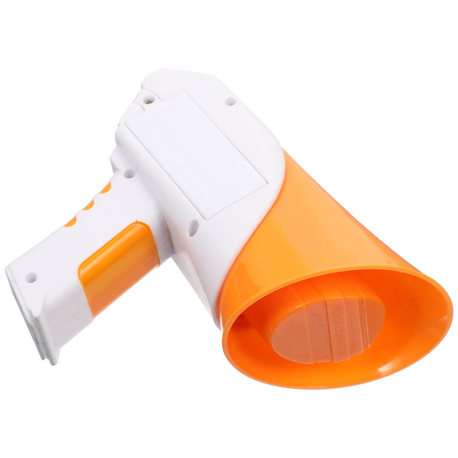 

Ecofriendly Plastic Voice Changer Megaphone Halloween Cosplay Trick Props Clear Sound 3 Modes Portable Lightweight Orange