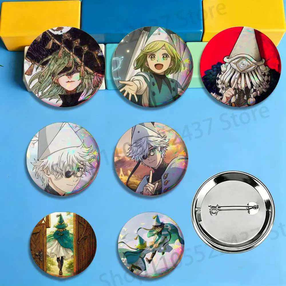 

Anime Witch H-Hat A-Atelier Enamel Pins Badge Round Brooch for Backpack Decor Accessories 25/32/44/58/75mm